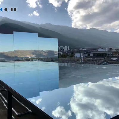 One Way Mirror Glass Sheet For Windows 4' X 8'  3x5 18 X 24 Mirror Glass Tiles For Wall